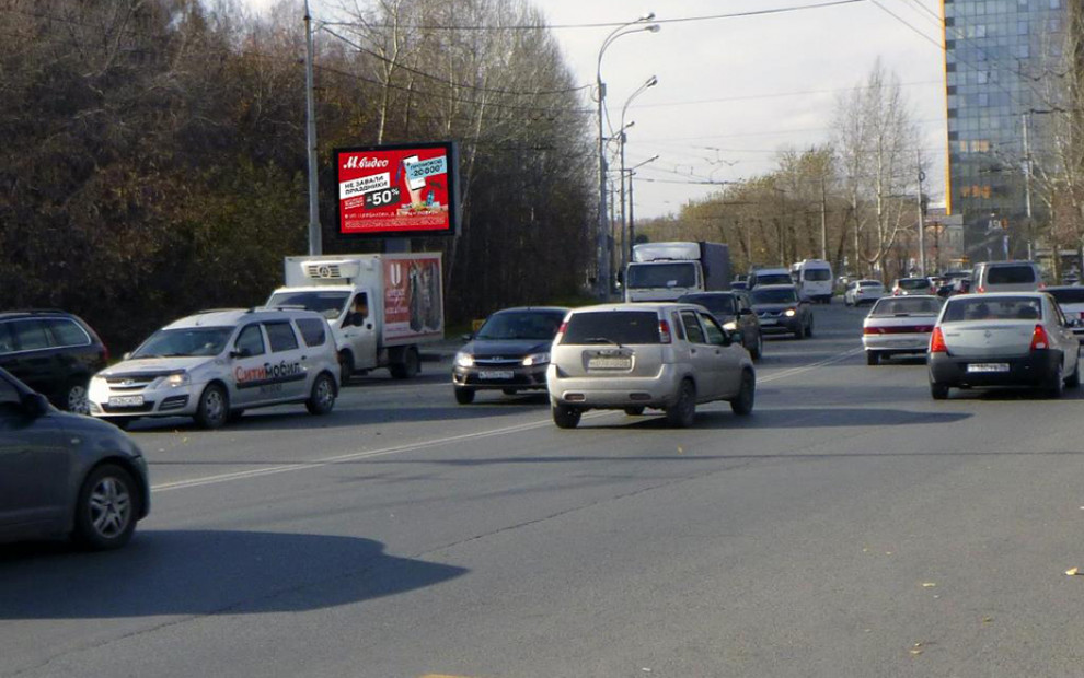 Ситиборд ул. Машиностроителей — ул. Кузнецова, 2 (напротив), сторона B